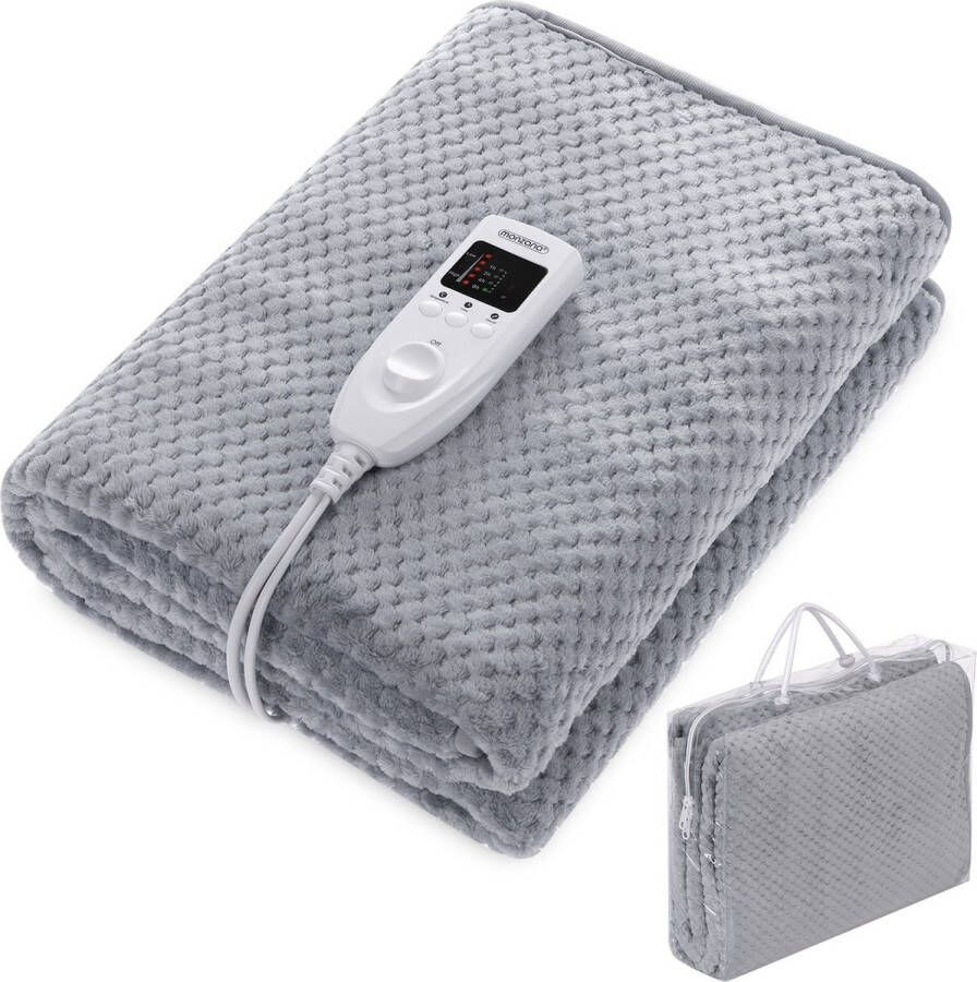 Deuba Monzana Warmtedeken Elektrisch 150x800cm 5 Temperatuurstanden Beige