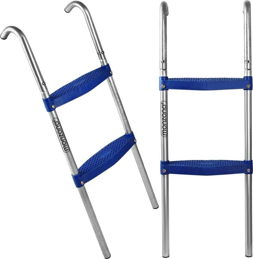 Deuba Ladder Trampoline 90cm 2 Treden Ophanghaken Kunststof