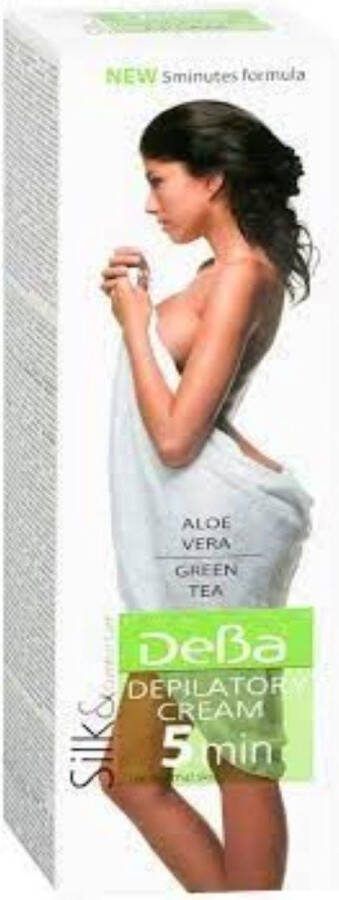 Deva Ontharingscrème met aloë vera gladde huid haar vrij doeltreffend en makkelijk 150 ml