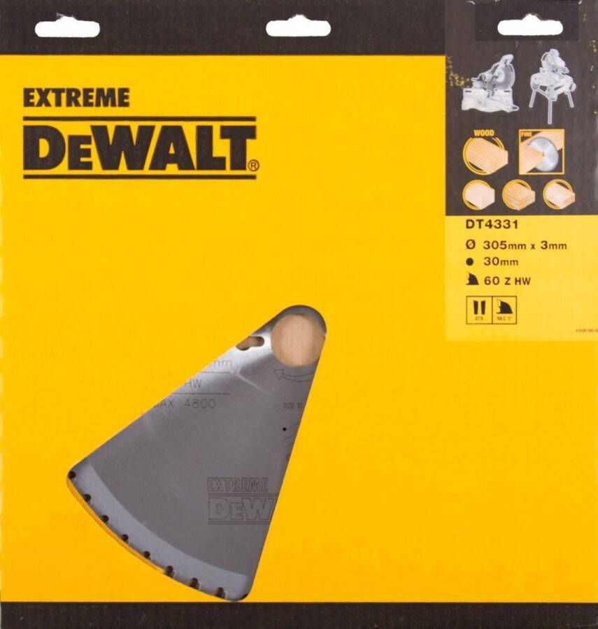 DeWalt 60-Tand Zaagblad Hard Metaal 305 x 30 mm