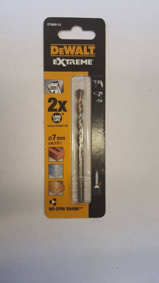 DeWalt Accessoires DEWALT DT6680-XJ BETONBOOR EXTREME 7 0MM 7 0X60X100MM