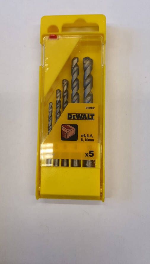 DeWalt Accessoires DEWALT DT6952-QZ CASSETTE 5-DELIGE STANDAARD STEENBOREN