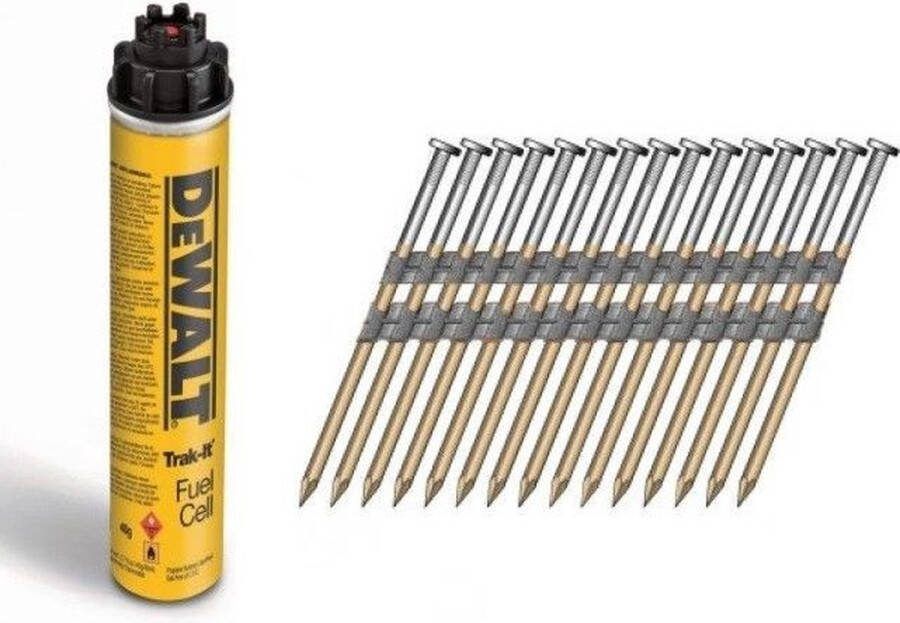 DeWalt C5 Trak-It Nagels Standaard 15x2 6mm VE=700 +1x Gas DDF6510015