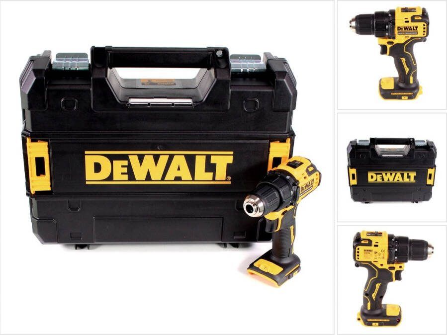 DeWalt DCD 708 NT accuboormachine 18 V Li-Ion Brushless Solo in TSTAK doos zonder accu zonder oplader