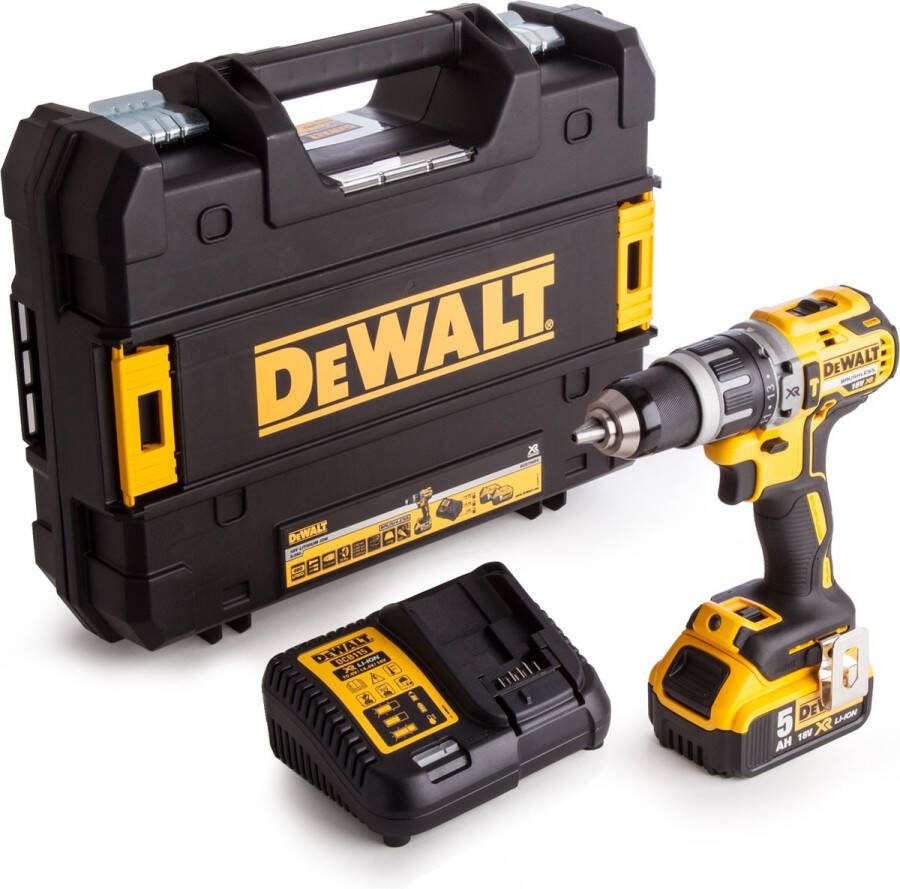 DeWalt DCD796P1 18V Li-Ion Accu klopboormachine 1x 5 0Ah Accu Inclusief Koffer