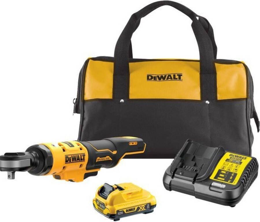 DeWalt DCF503D1 Accu Haakse Ratelsleutel 3 8 12V 2.0Ah XR Li-ion