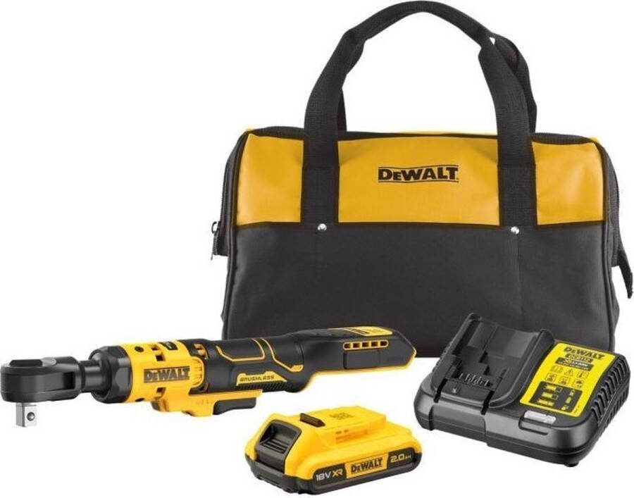 DeWalt DCF512D1G-QW 18V Ratelsleutel 1 2 Inclusief 2Ah Accu