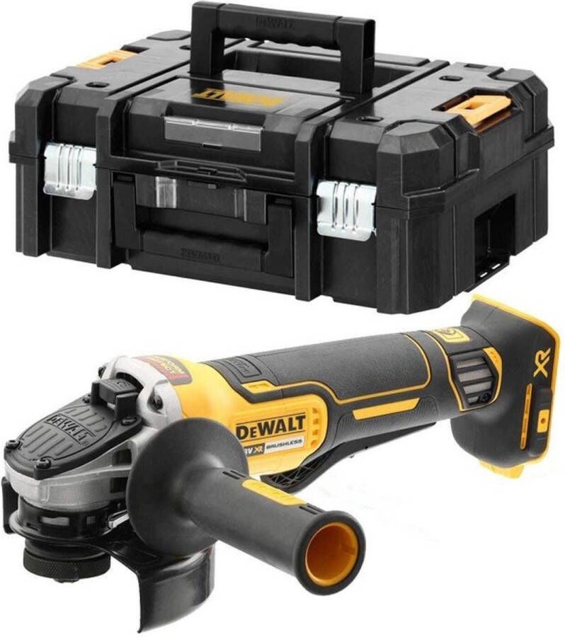DeWalt DCG406NT 18V Li-Ion accu Haakse slijper body in TSTAK 125mm koolborstelloos