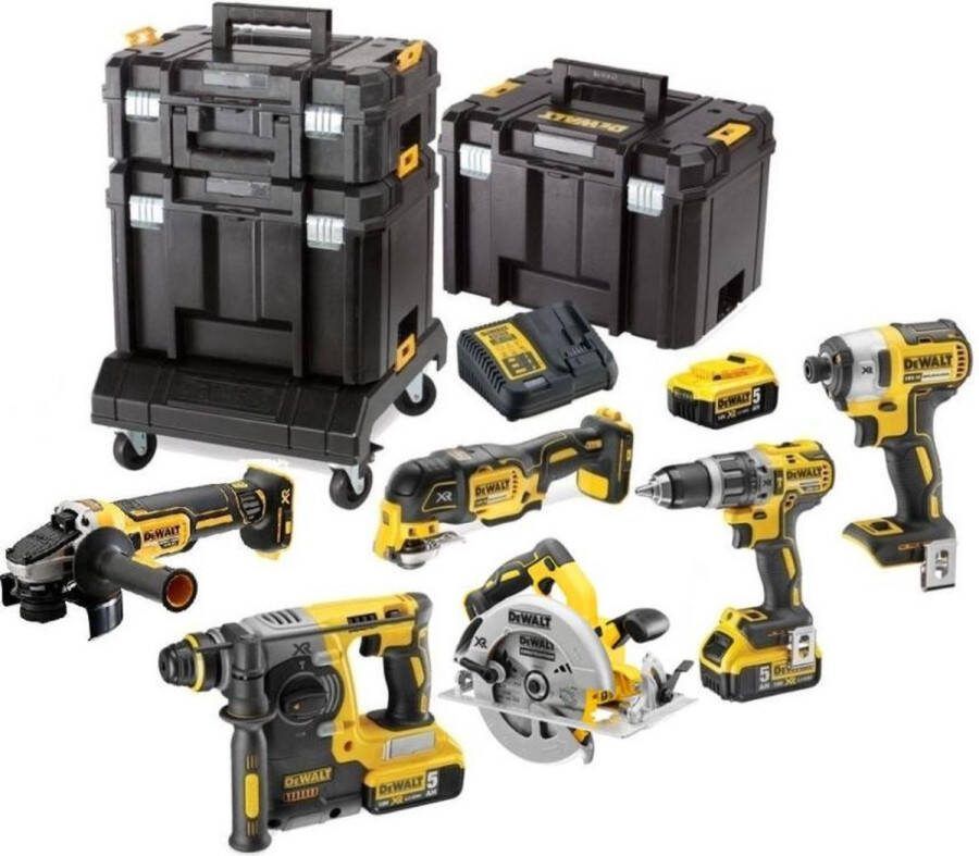 DeWalt DCK685P3T Accu Combiset 18V 5.0Ah XR Li-Ion