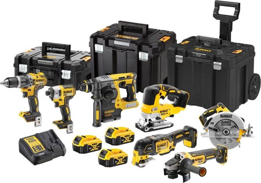 DeWalt DCK755P3T Accu Combiset 7-delig 18V 5 0Ah Li-ion