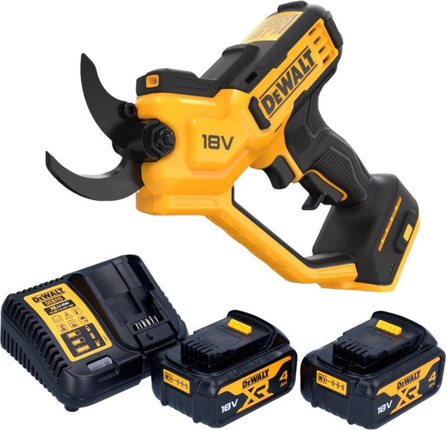 DeWalt DCMPP 568 M2 accusnoeischaar 18 V 38 mm + 2x accu 4.0 Ah + lader