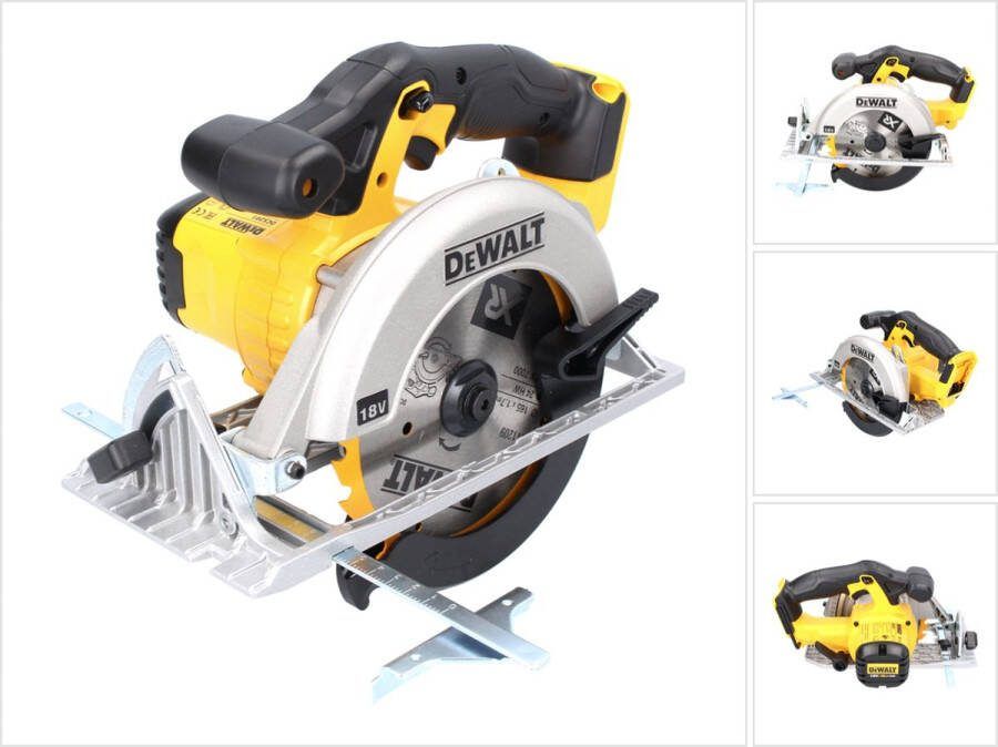 DeWalt DCS 391 N accucirkelzaag 18 V 165 mm + zaagblad zonder accu zonder oplader