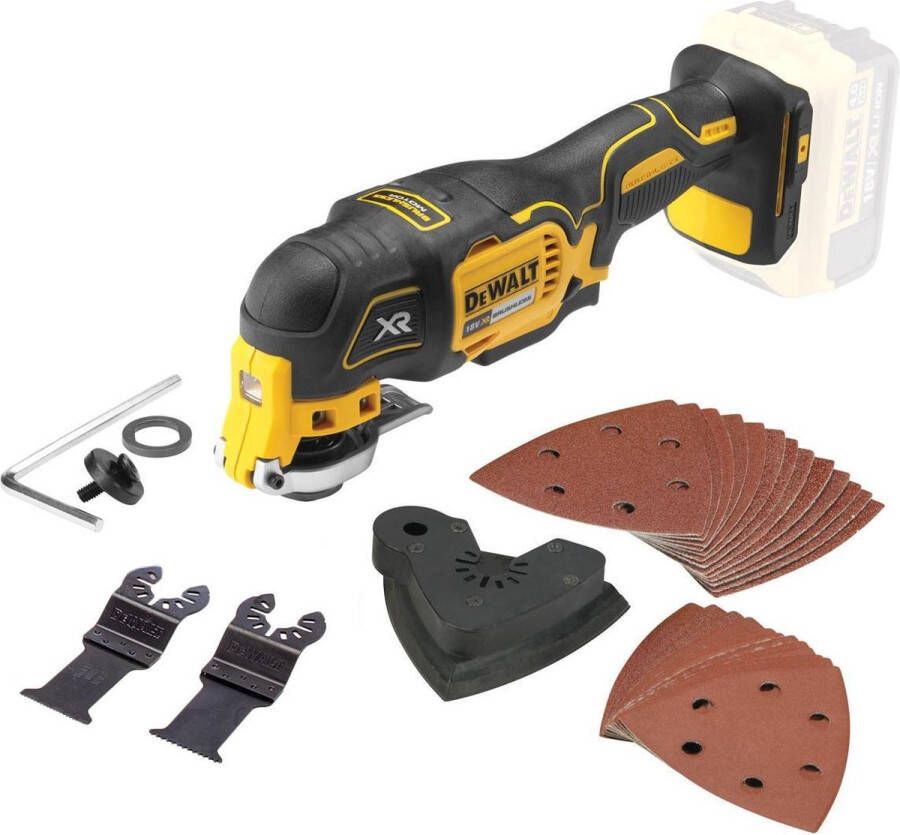 DeWalt DCS355N Oscillerende multitool Body Losse Body (geleverd zonder accu en lader)