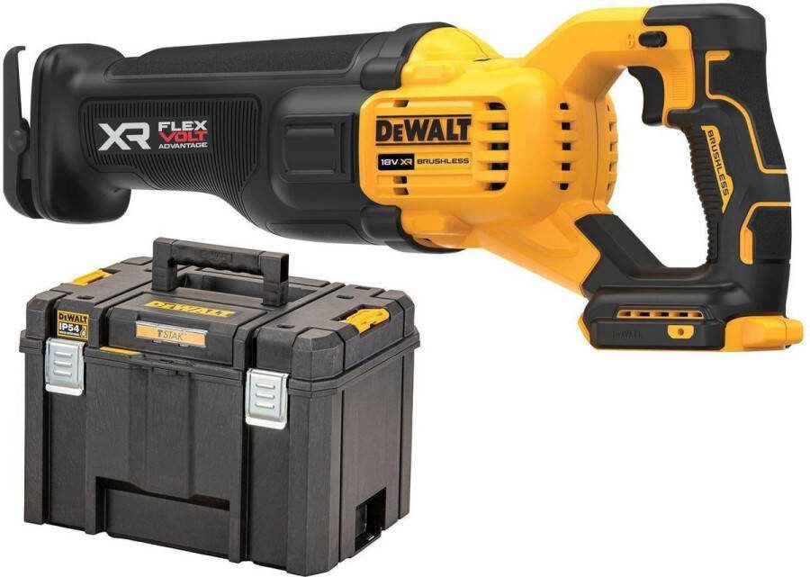 DeWalt DCS386NT Accu Reciprozaag 18V XR Flexvolt Basic Body in TSTAK