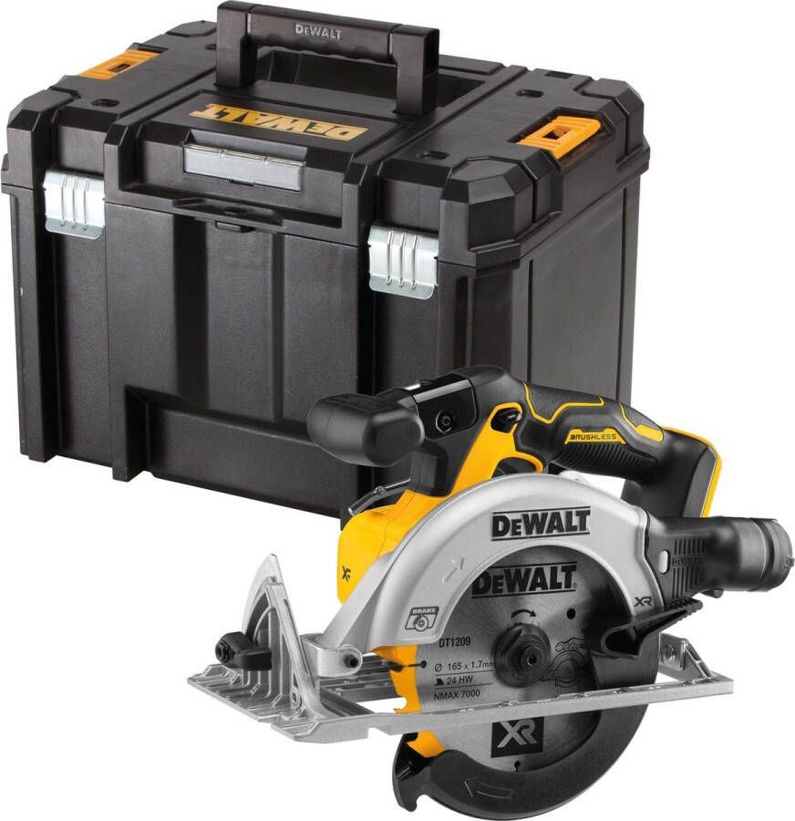 DeWalt DCS565NT-XJ Accu Cirkelzaag XR 18 Volt 165 mm Body in TSTAK Zonder Accu's & Laders