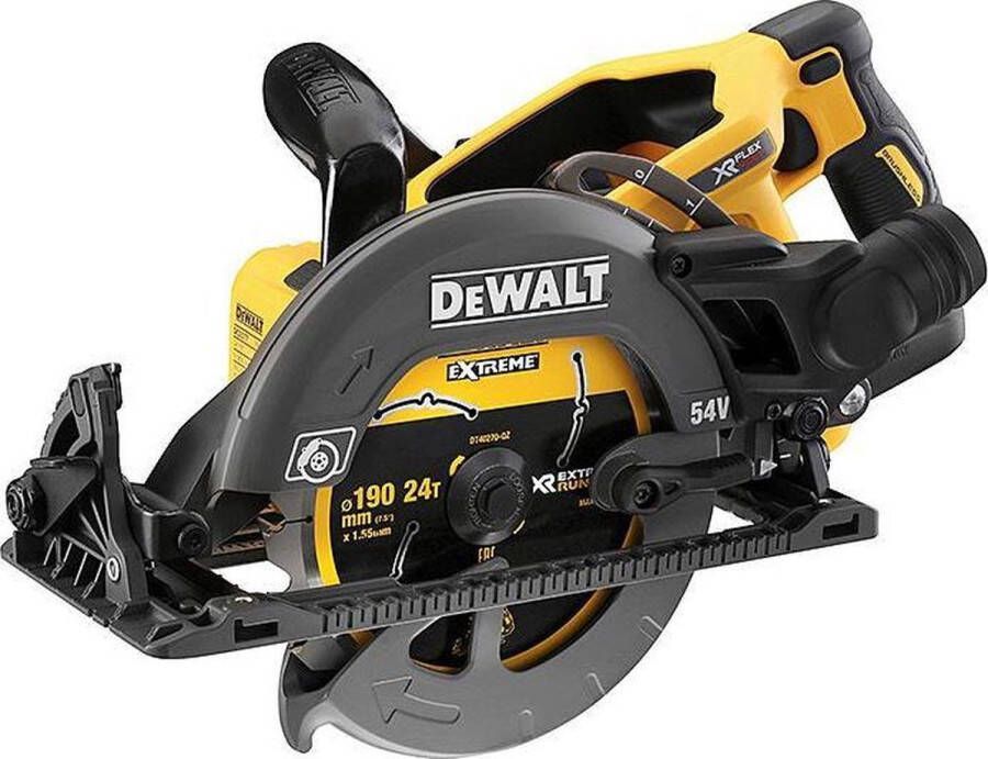 DeWalt DCS577N 54V XR FlexVolt Li-Ion Accu cirkelzaag body 190mm koolborstelloos