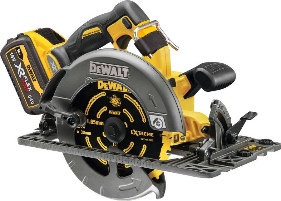 DeWalt DCS579X2 FLEXVOLT Accu Cirkelzaag 190mm 54V XR 9.0Ah in TSTAK