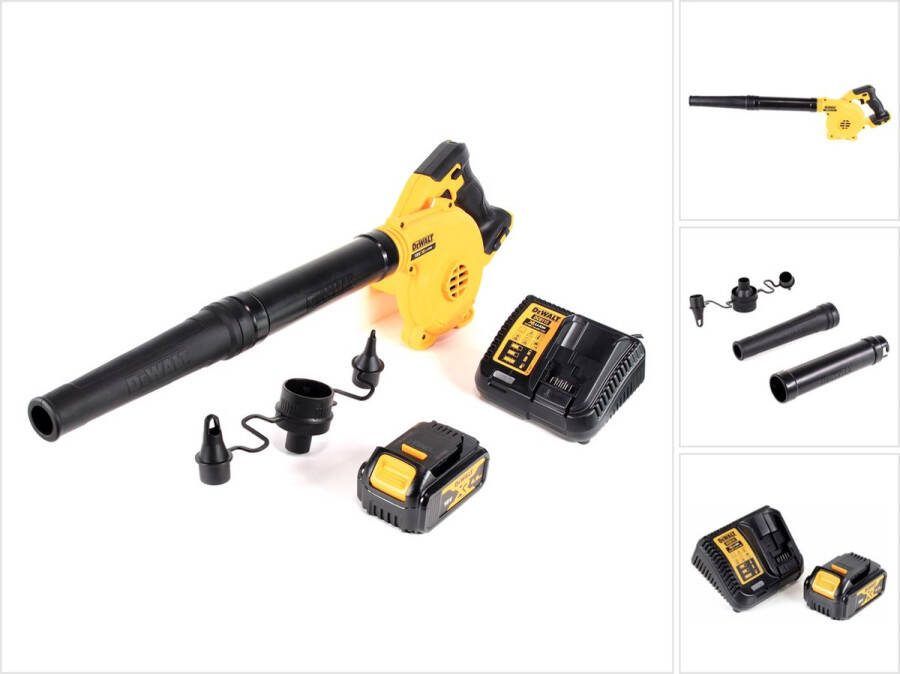 DeWalt DCV 100 M1 18 V accu blazer bladblazer + 1 x DCB 182 4.0 Ah accu + DCB 115 lader