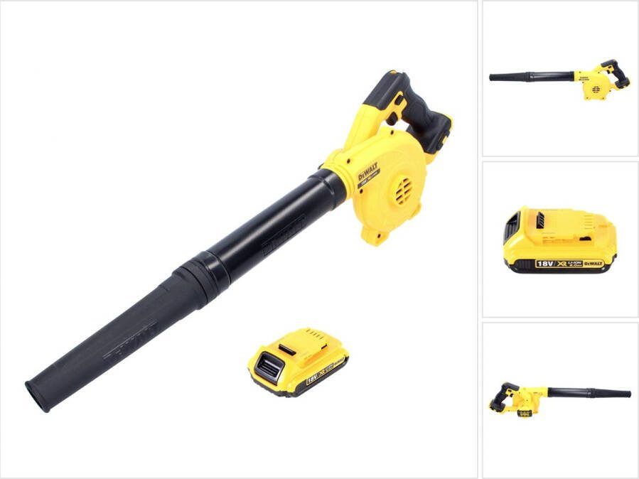 DeWalt DCV 100 N accubladblazer bladblazer 18 V + 1x accu 2.0 Ah zonder lader