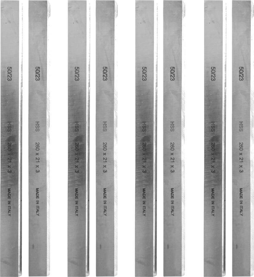 DeWalt 4x DE 7333 HSS schaafmes 260 mm ( 8 stuks ) voor D27300