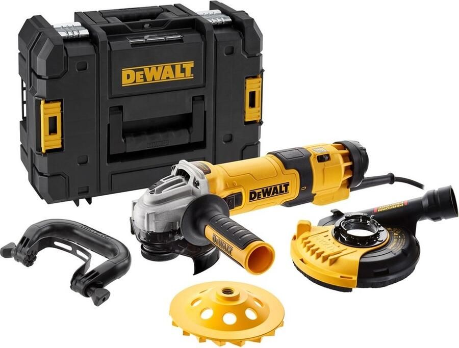 DeWalt DWE4257KT Betonschuurmachine in T-stak 1500W M14 x 125mm