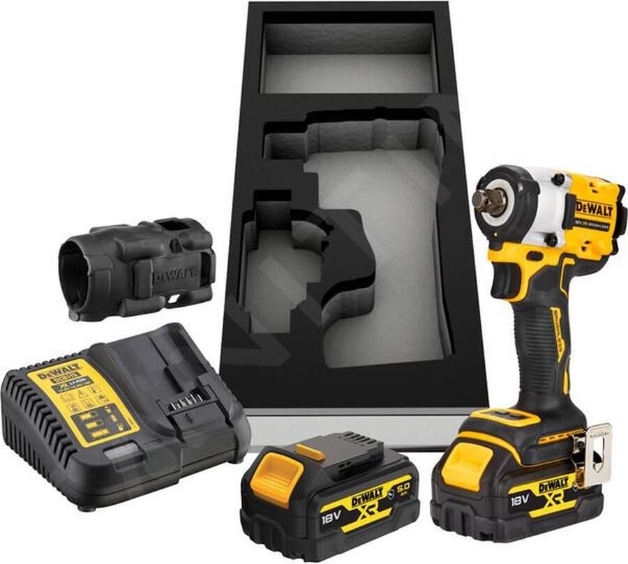 DeWalt Pulsschroevendraaier 18V 2X5Ah DCF921P2G-QW