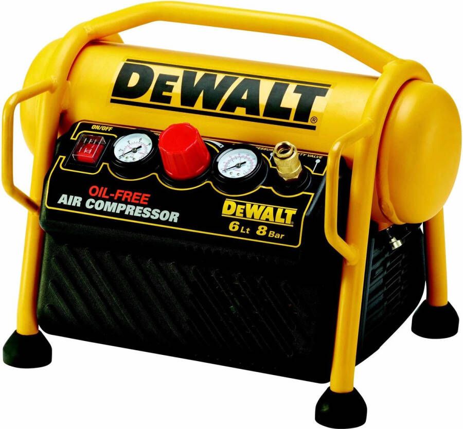 DeWalt DPC6MRC Draagbare compressor 6L 8 bar Euro