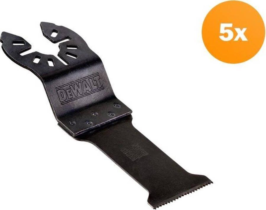 DeWalt DT20723 Multitool Zaagblad BIM tbv Hout met Nagels 43x31mm VE=5