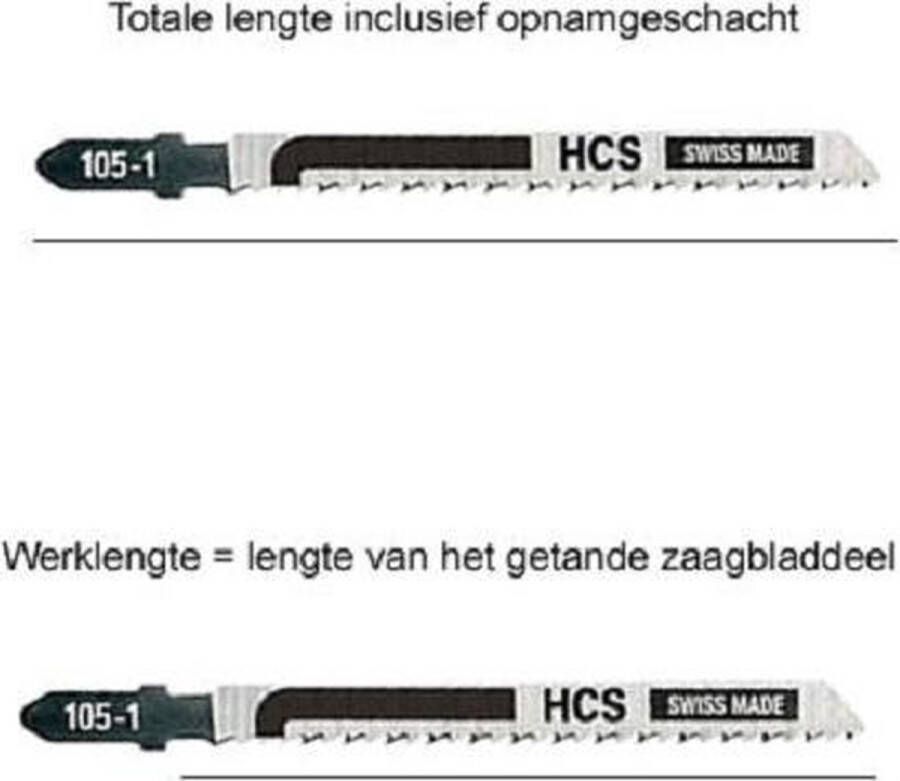 DeWalt DT2168 HCS Decoupeerzaagblad Clean 1.4mm tandafstand Hout Laminaat (5st)