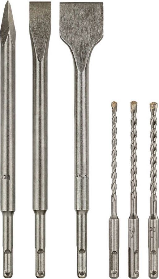 DeWalt DT60331 Boor- en Beitelset SDS+ 6-delig