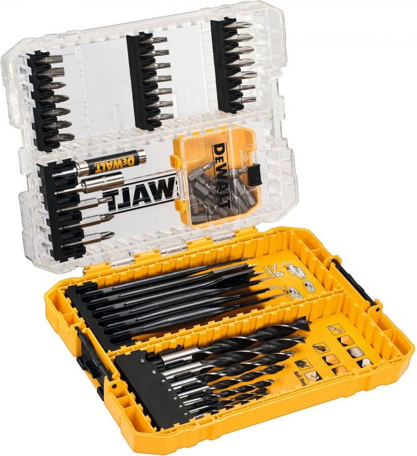 DeWalt DT70758 57-delige EXTREME™ boor- en schroefbitset in TOUGH CASE