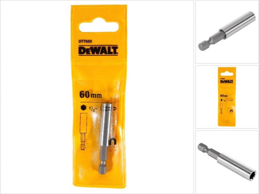 DeWalt DT7500 Magnetische Schroefbithouder 60 mm voor 25mm Schroefbits