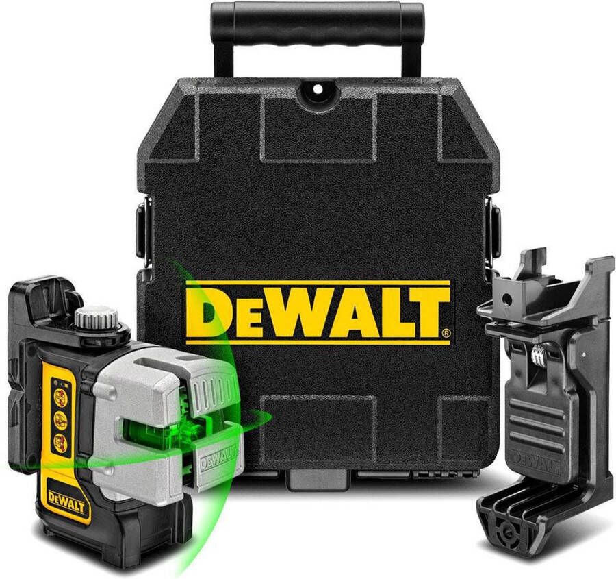 DeWalt DW089CG Zelfnivellerende multilijnlaser groen 3 stralen