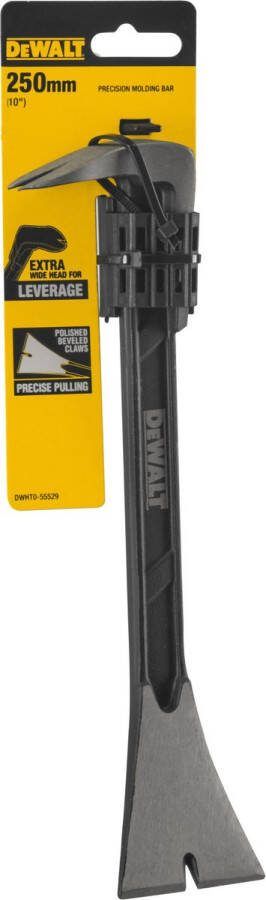 DeWalt DWHT0-55529 Koevoet Fijn Brede Klauw 250mm