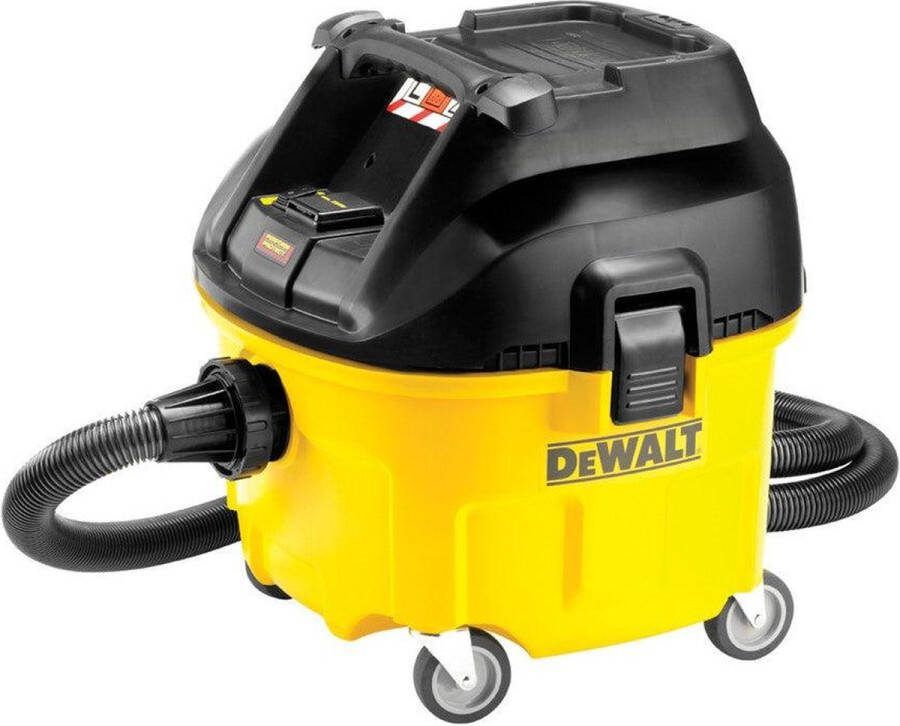 DeWalt DWV901L Nat -en Droogzuiger 30L Klasse L