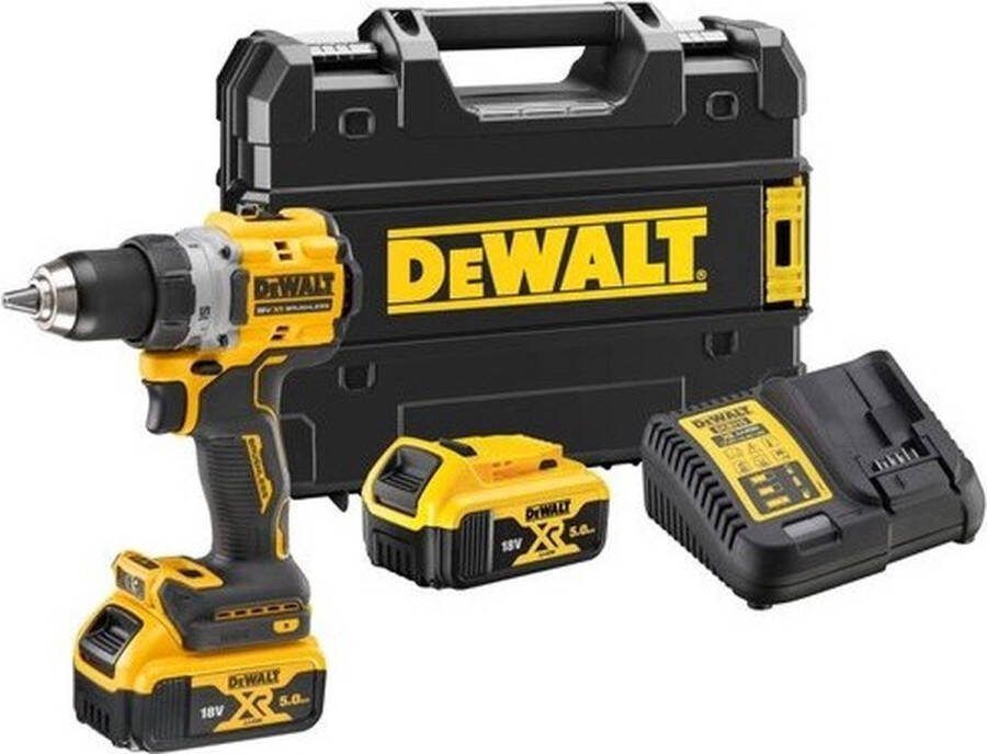 DeWalt Akumulatorowa wiertarko-wkrętarka XR 18V DCD800P2T-QW (z akumulatorem)