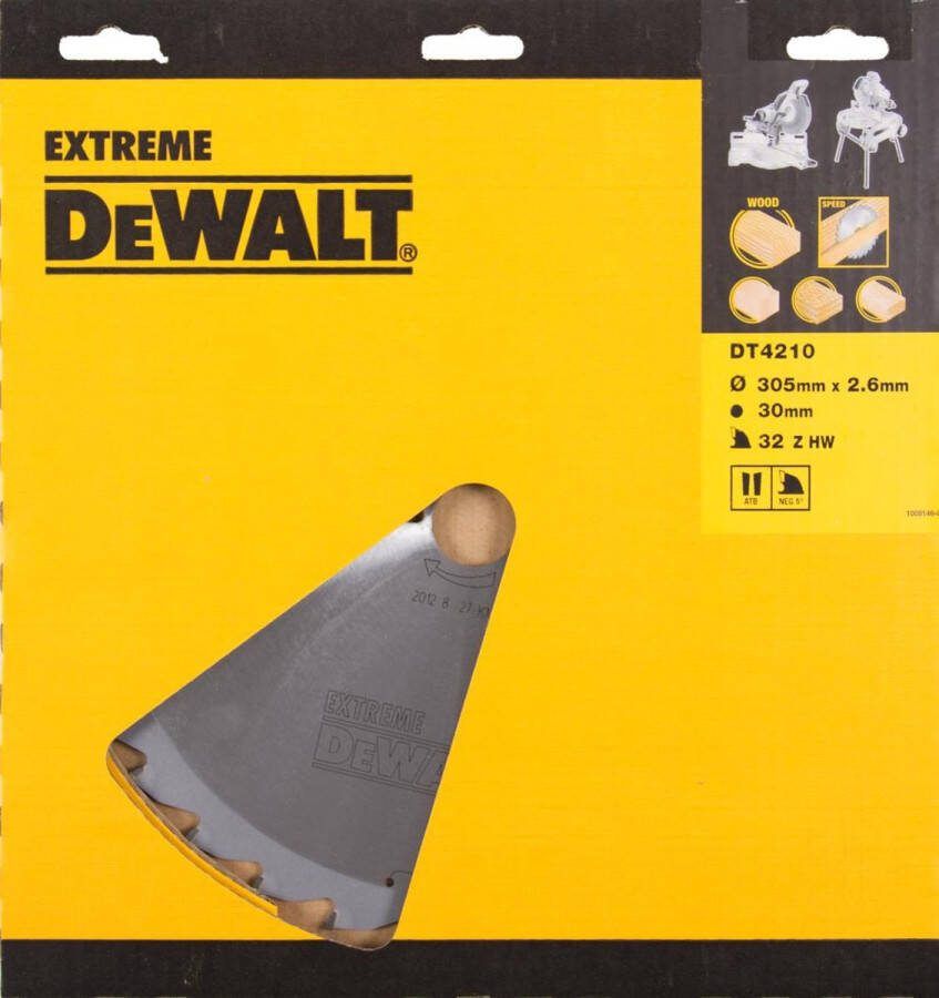 DeWalt Zaagblad Hard Metaal 32-tands ATB Ø 305 x 30 mm