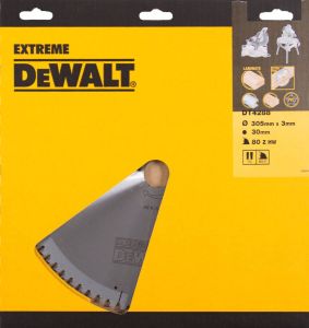 DeWalt Zaagblad Hard Metaal 80-tands TCG Ø 305 x 30 mm