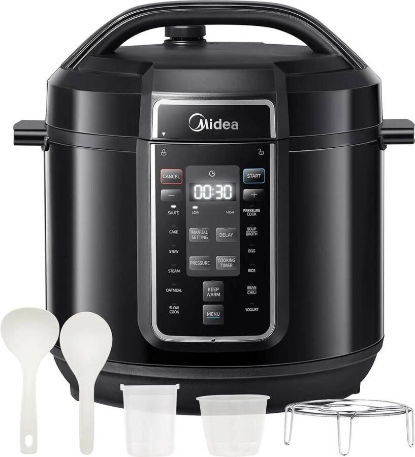 Deze informatie volgt later Amalee Elektrische Snelkookpan 12 Presets Instant Multi Cooker Met Anti aanbak pot Yoghurtmaker Rijstkoker Sauteren Stoom