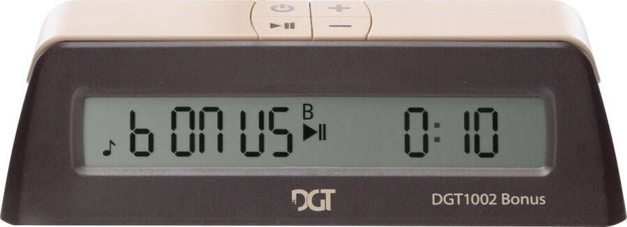 DGT 1002 digitale schaakklok bonus timer 1002 digitale schaakklok bonus timer