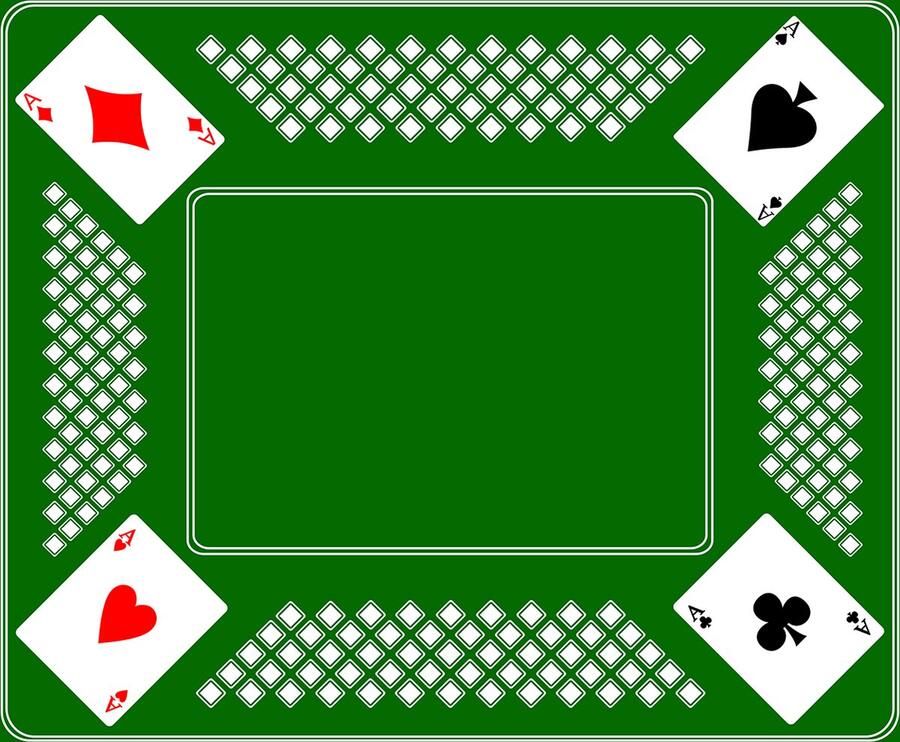 Di-Jet Premium Kaartmat (58x70cm) CASSIC GREEN Kaartkleed- Kaart Tapijt Ideaal voor Gezellige Kaartspellen met Vrienden en Familie Gedrukt op Vilt met Antislip Latex Onderlaag Duurzaam en Hoogwaardig!