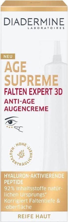 Diadermine 4015100432411 eye cream moisturizer Oogcrème Vrouwen 50 70 jaar