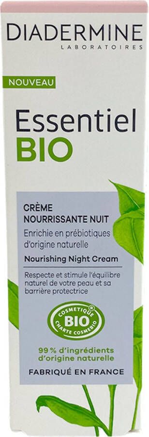 Diadermine Essentiel Bio Nachtcrème 50 ml