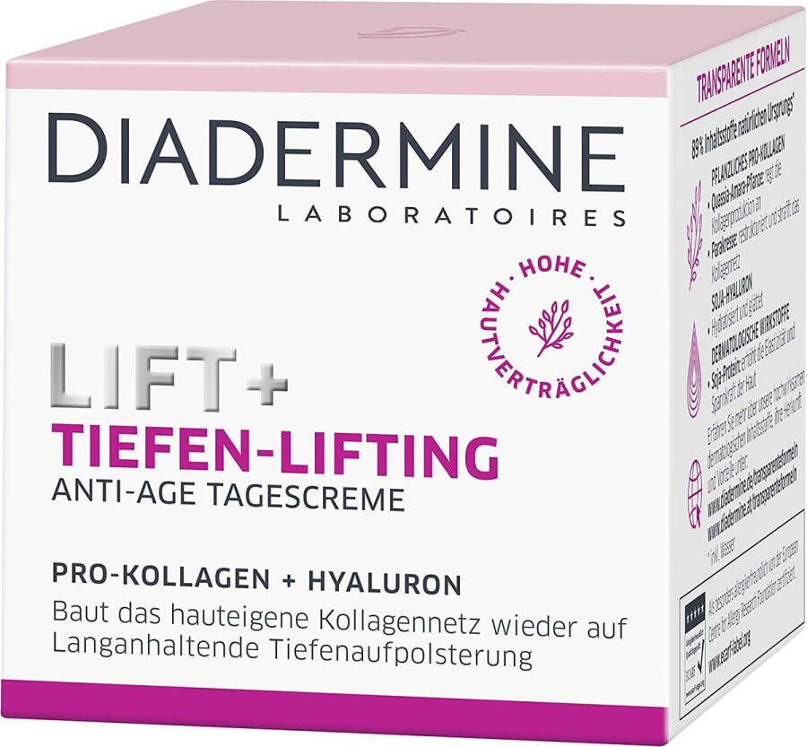 Diadermine Lift+ Dagcrème verstevigende anti-verouderingscrème 50 ml