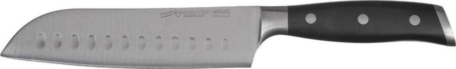 Diamant Sabatier Integra Santokumes 17cm Anti-kleefkuiltjes RVS POM Kunststof Heft
