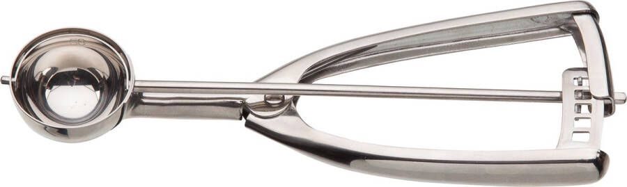 Diamant Sabatier portioneerlepel ijsschep 38mm RVS skinkaart