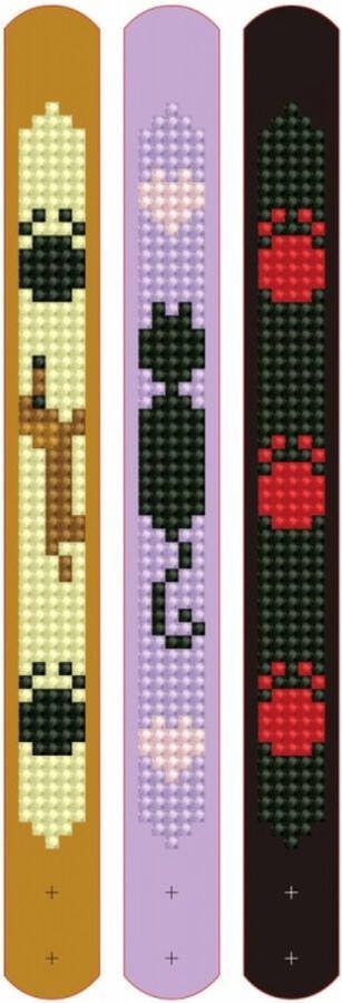 DIAMOND DOTZ DIAMOND DOTZ Armbandjes Dieren Diamond Painting 804 Dotz 23x3 cm