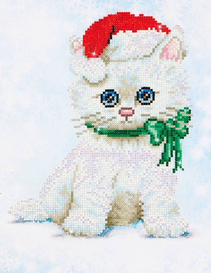 DIAMOND DOTZ DIAMOND DOTZ Chrissy Kitty Diamond Painting 5.001 Dotz 35x27 cm