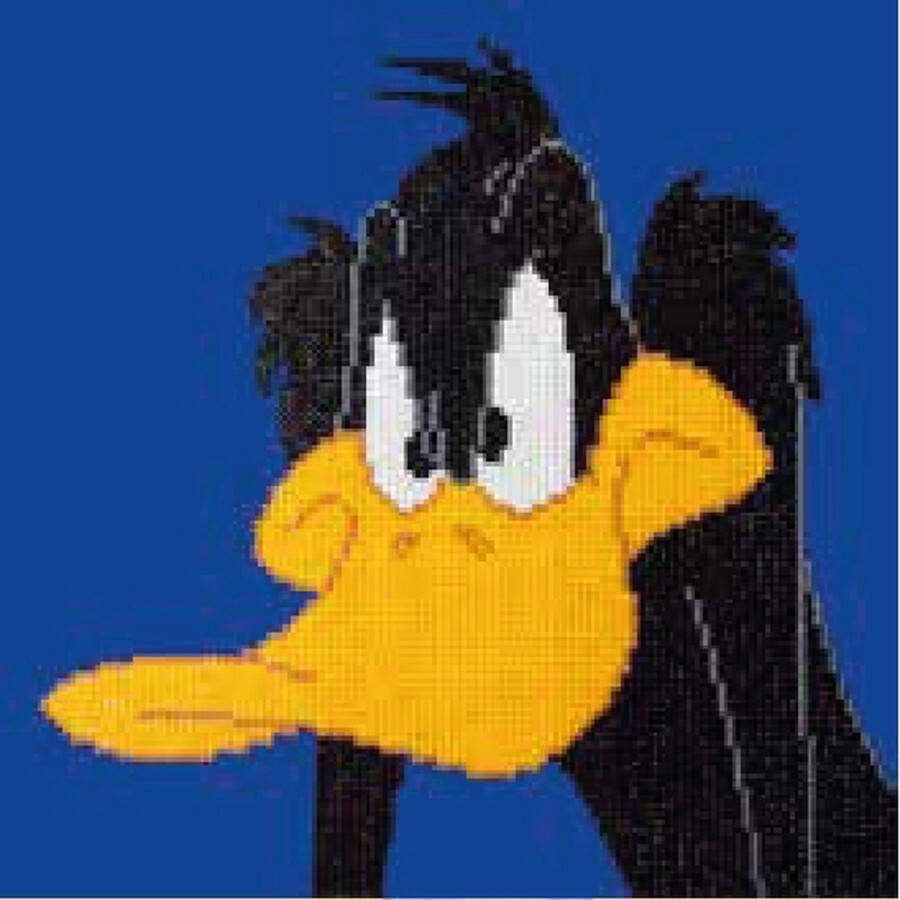 DIAMOND DOTZ DIAMOND DOTZ Daffy Duck Diamond Painting 32x32 cm
