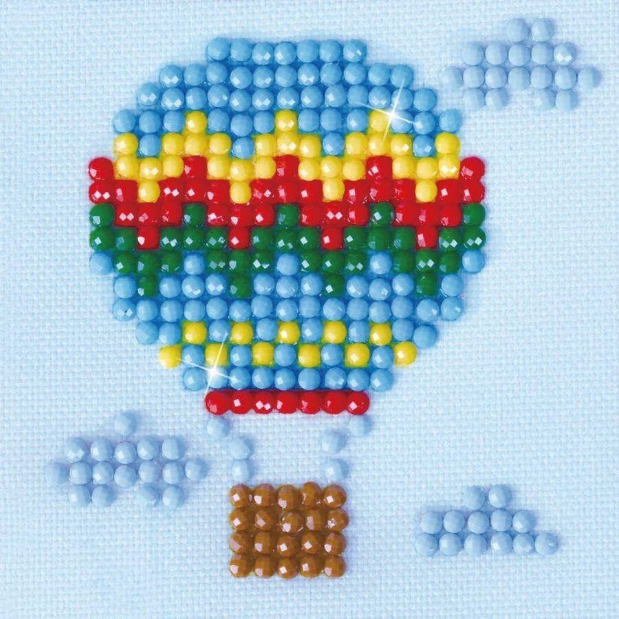 DIAMOND DOTZ DIAMOND DOTZ DDS.013 Originele 5D Diamond Painting Set Up & Away Knutselpakket met 290 Ronde Steentjes Dotz voor Volwassenen Hobbypakket ca. 7.6x7.6 cm voor Kinderen Vanaf 8 Jaar